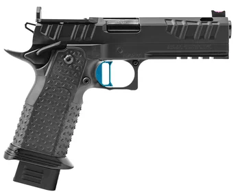 Atlas Gunworks Apollo V3 Perfect Zero Left-Handed, 9mm, 4.6" Ported Barrel, 3 Magazines, Flat Medium Blue, RMR/SRO Ready, Pistol