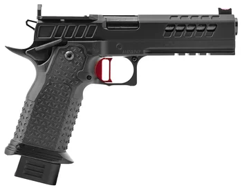 Atlas Gunworks Titan v3 Perfect Zero, 9mm, 5" Bull Barrel, 3 Magazines, RMR Ready, Red Trigger, Pistol