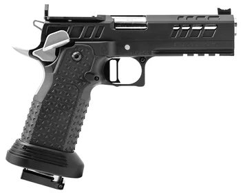 Atlas Gunworks Athena RDS v3 Perfect Zero, 4.6" Barrel, 2 Magazines, Optics Ready, Two-Tone, Large Hands Magwell Pistol