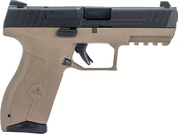 MASADA 9mm Luger 4.10" 10+1 Flat Dark Earth Flat Dark Earth Steel Slide Textured Black Polymer Grip