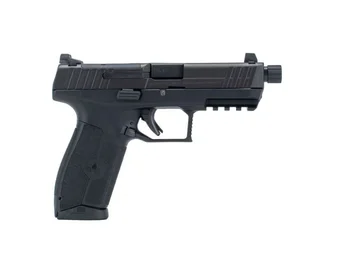MASADA Tactical 9mm Luger Caliber with 4.60" Threaded Barrel, 10+1 Capacity, Overall Black Finish Picatinny Rail Frame, Serrated/Optic Cut Steel Slide & Interchangeable Backstrap Grip