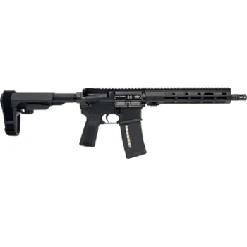 IWI, Zion-15 Pistol, 11.5" Barrel, 5.56 NATO, Collapsible Brace, Black, 30 Rounds